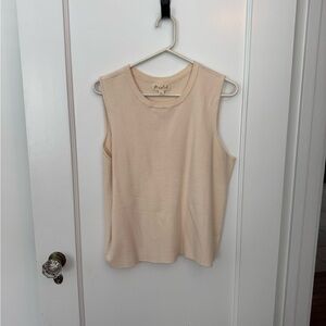 Tan Knit Tanktop